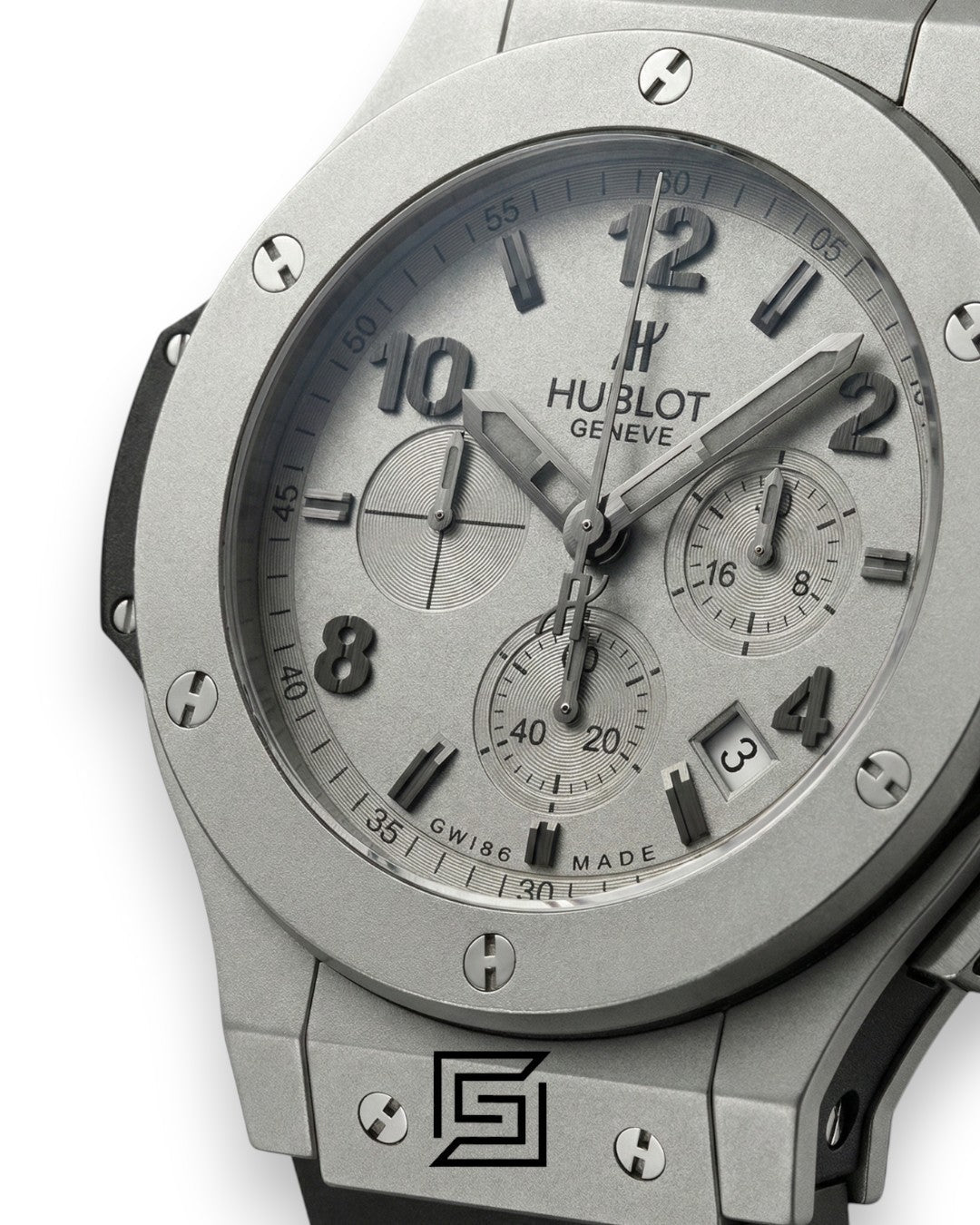 Hublot Big Bang 20 Years – Black & Silver Chronograph