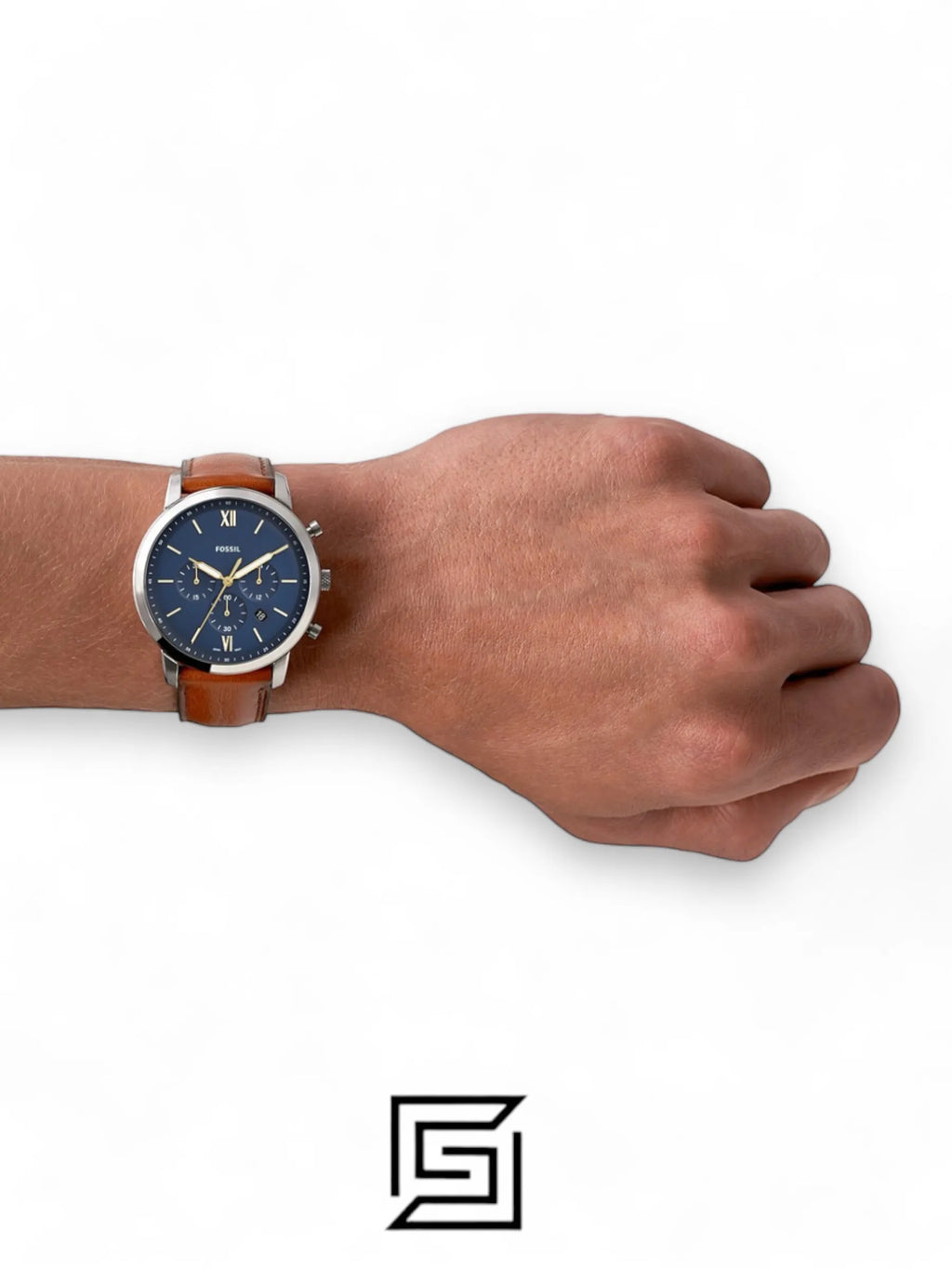 Fossil watches Neutra Chronograph Brown Leather Watch - FS5453
