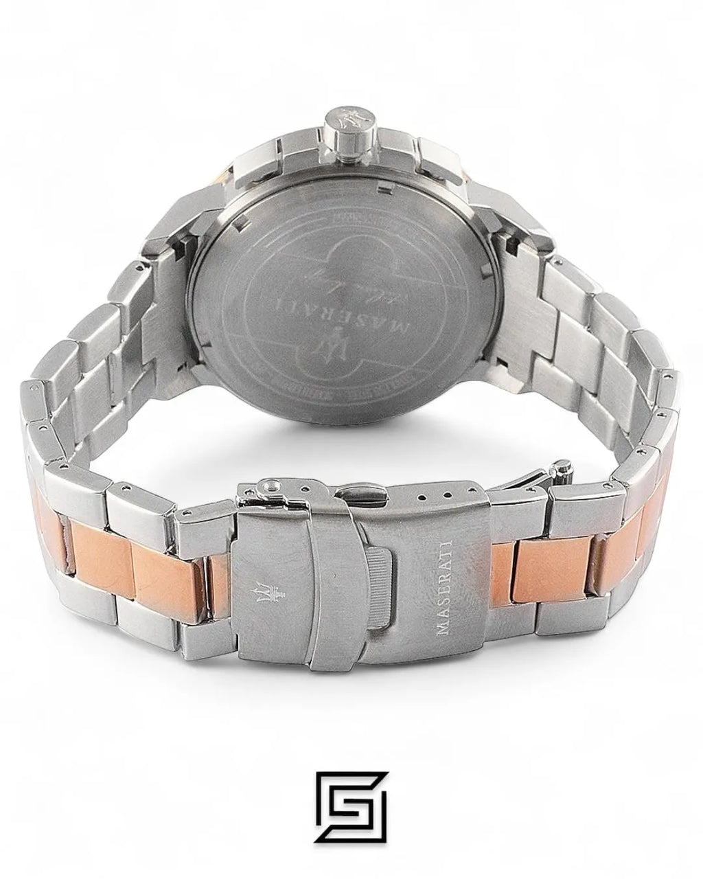 Maserati original-watches Men's Men's Ingegno Two-Tone Stainless Steel Quartz Chronograph Watch R8873619002