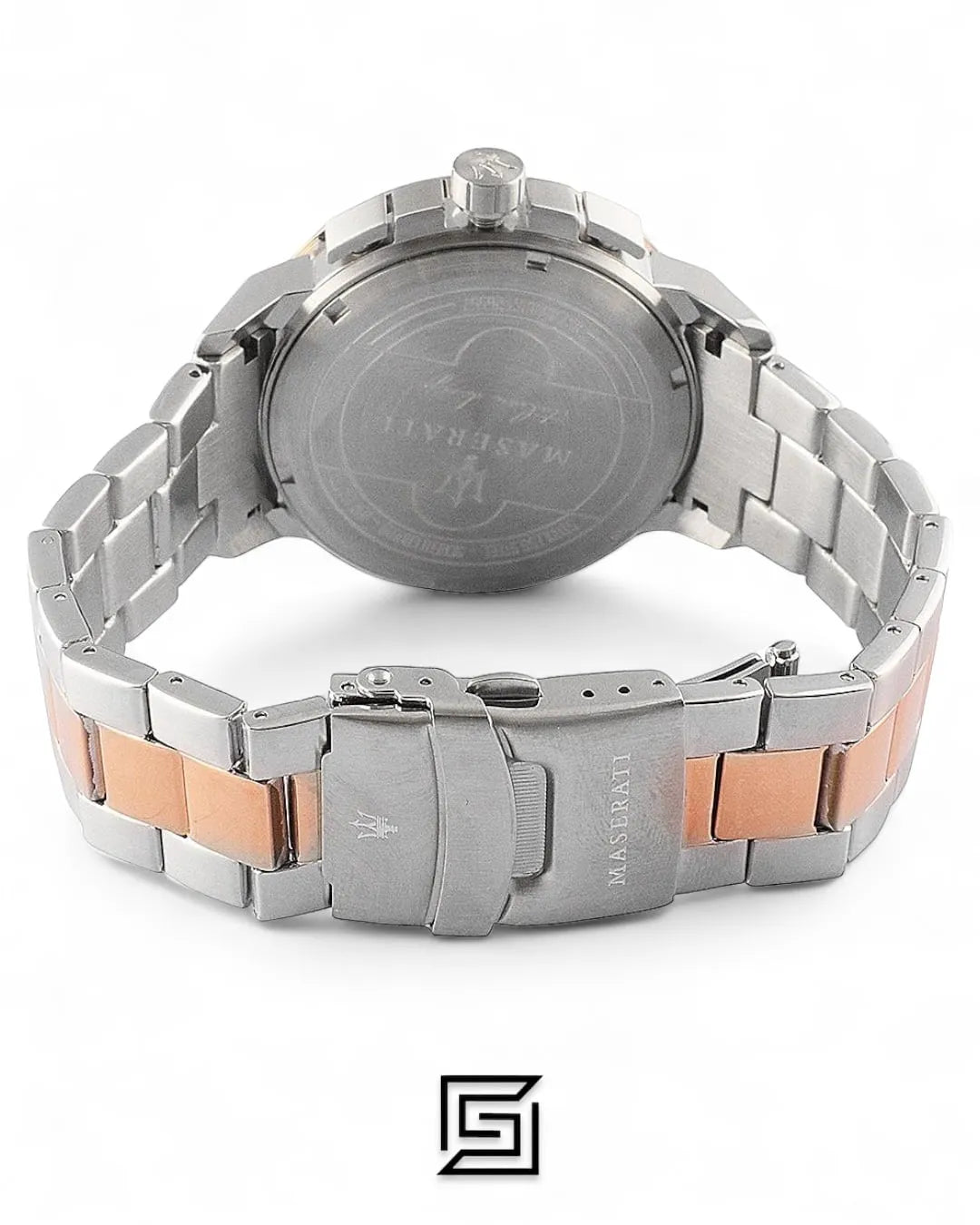 Maserati original-watches Men's Men's Ingegno Two-Tone Stainless Steel Quartz Chronograph Watch R8873619002