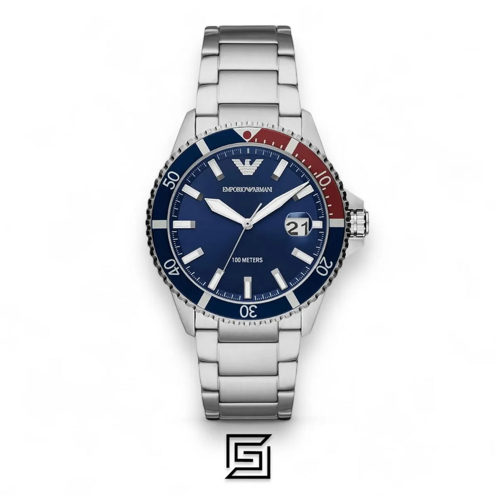 Emporio Armani Three-Hand Stainless Steel Watch - AR11339
