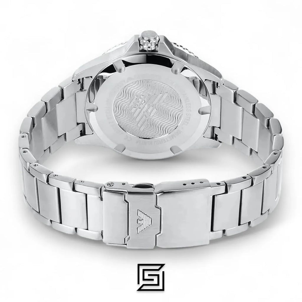 Emporio Armani Three-Hand Stainless Steel Watch - AR11339