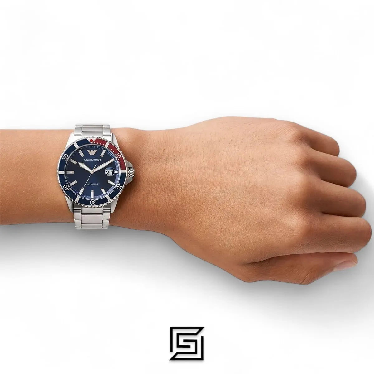 Emporio Armani Three-Hand Stainless Steel Watch - AR11339