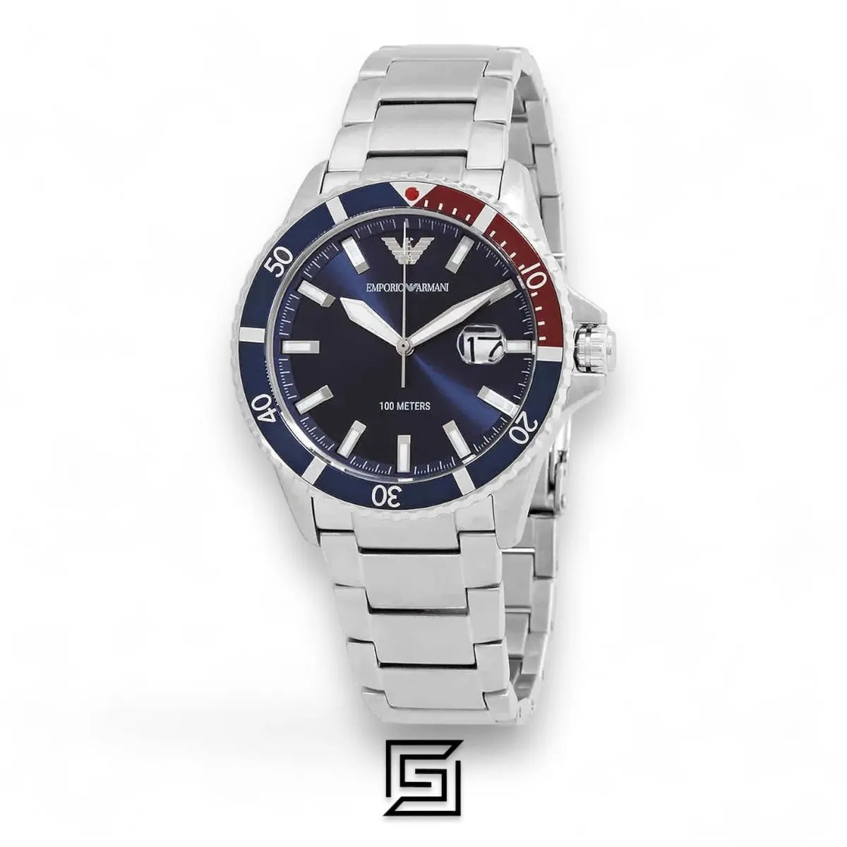 Emporio Armani Three-Hand Stainless Steel Watch - AR11339