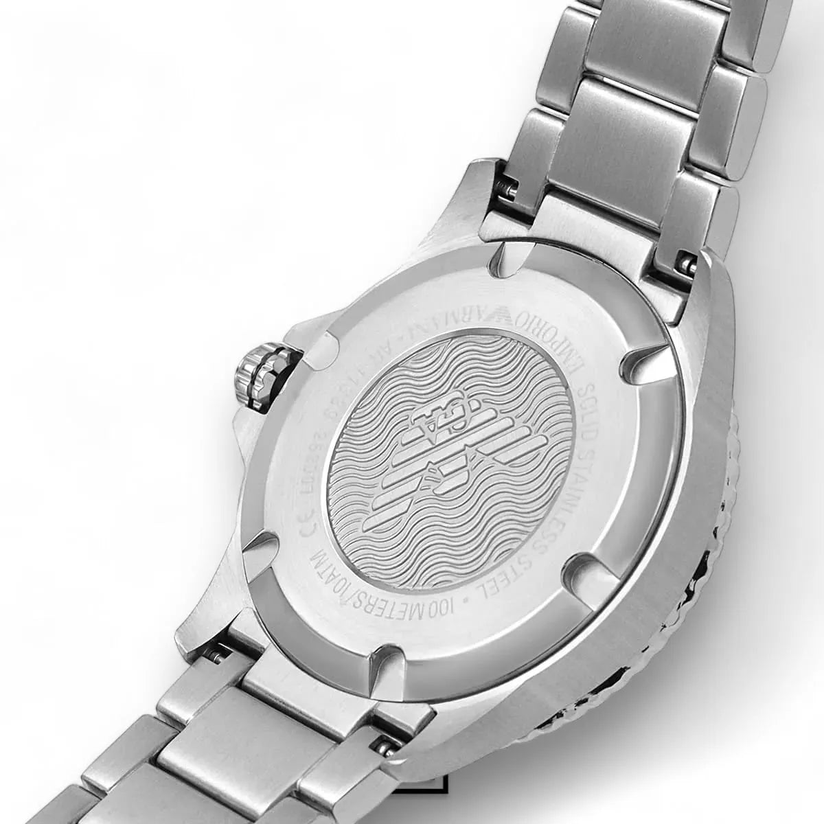 Emporio Armani Three-Hand Stainless Steel Watch - AR11339