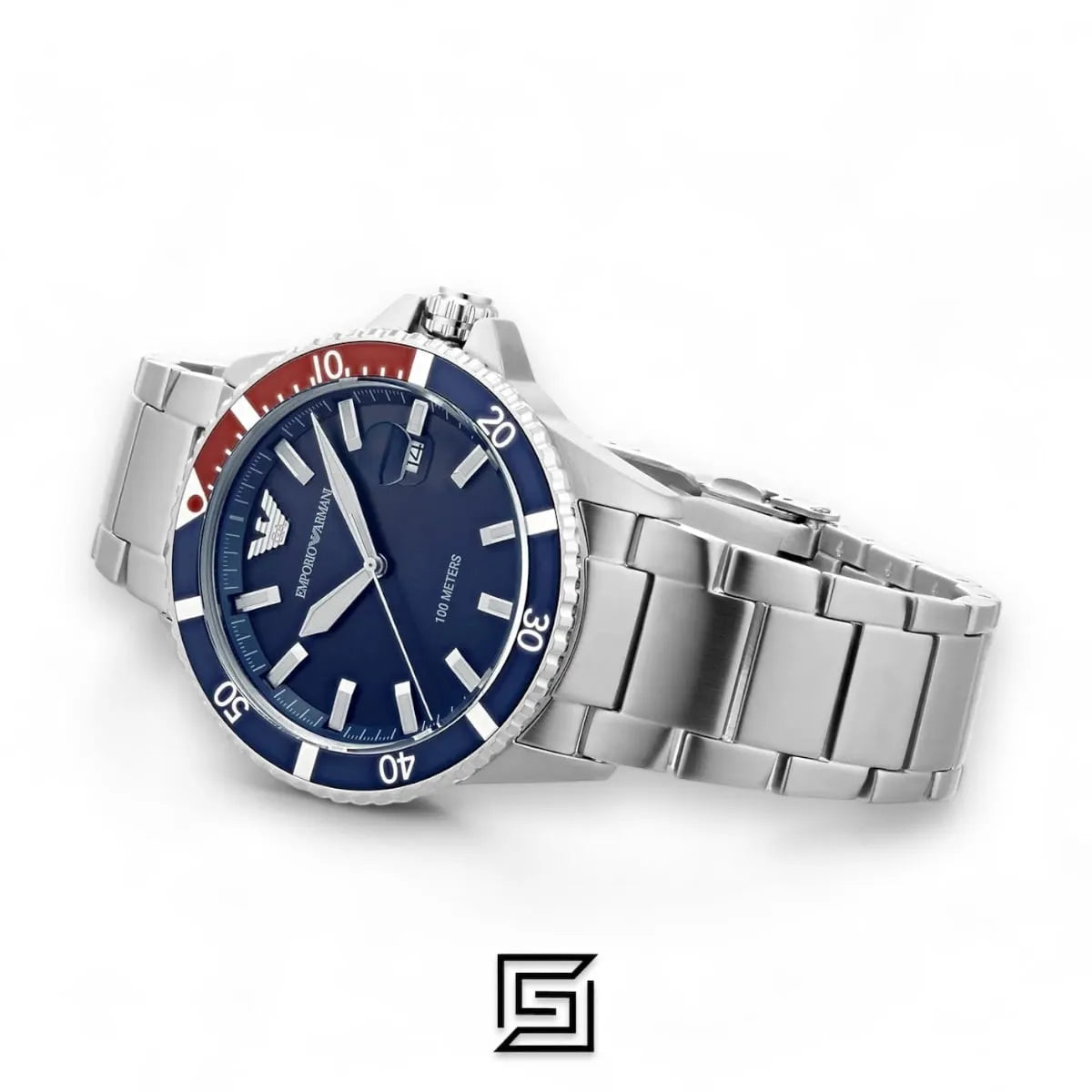 Emporio Armani Three-Hand Stainless Steel Watch - AR11339
