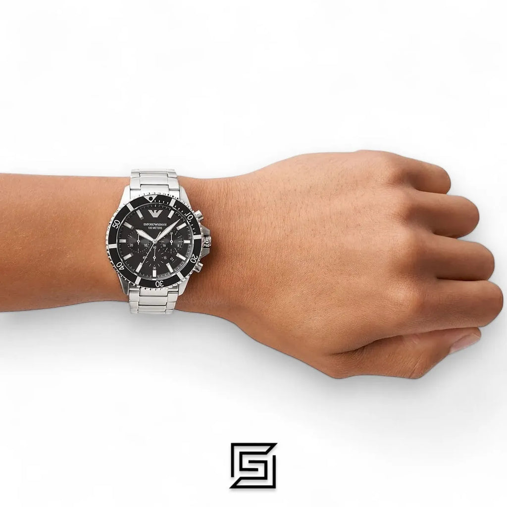 Emporio Armani Men’s Chronograph Stainless Steel Watch - AR11360