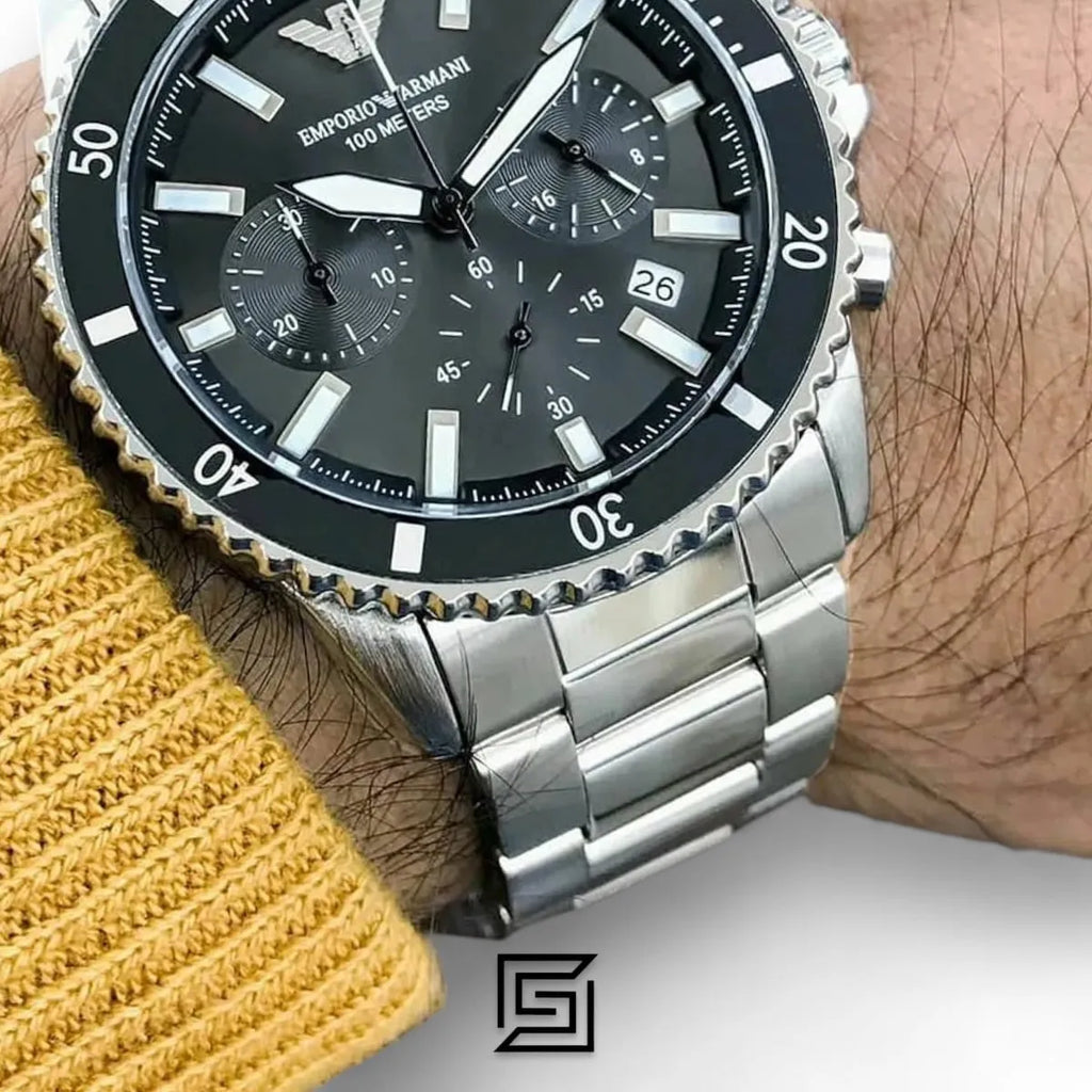 Emporio Armani Men’s Chronograph Stainless Steel Watch - AR11360