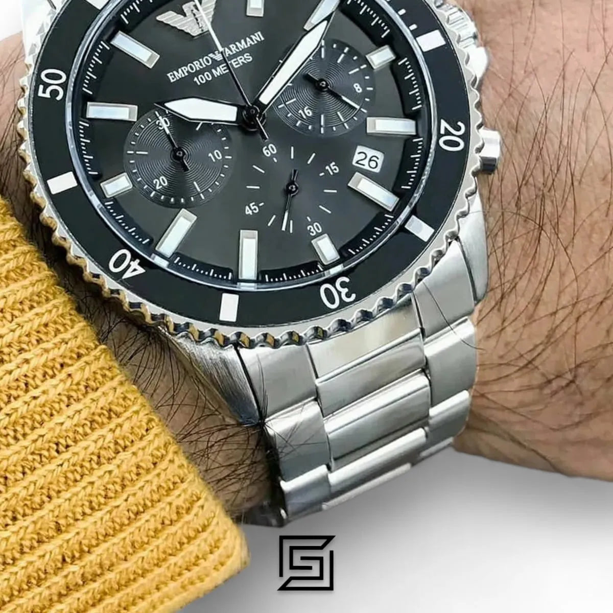 Emporio Armani Men’s Chronograph Stainless Steel Watch - AR11360
