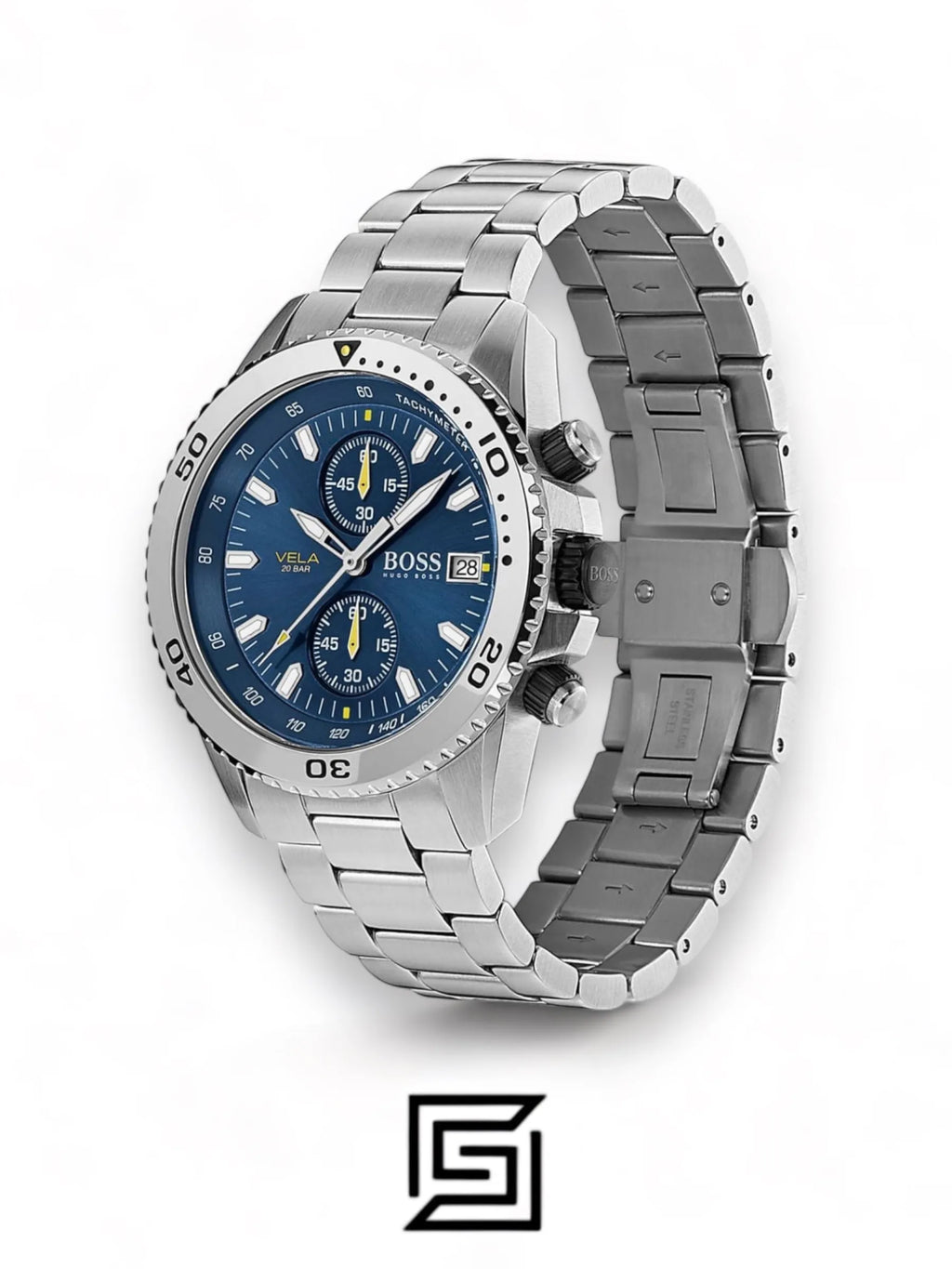 Hugo Boss original-watches Men's Chronograph Quartz Watch with Stainless Steel Strap - 1513775