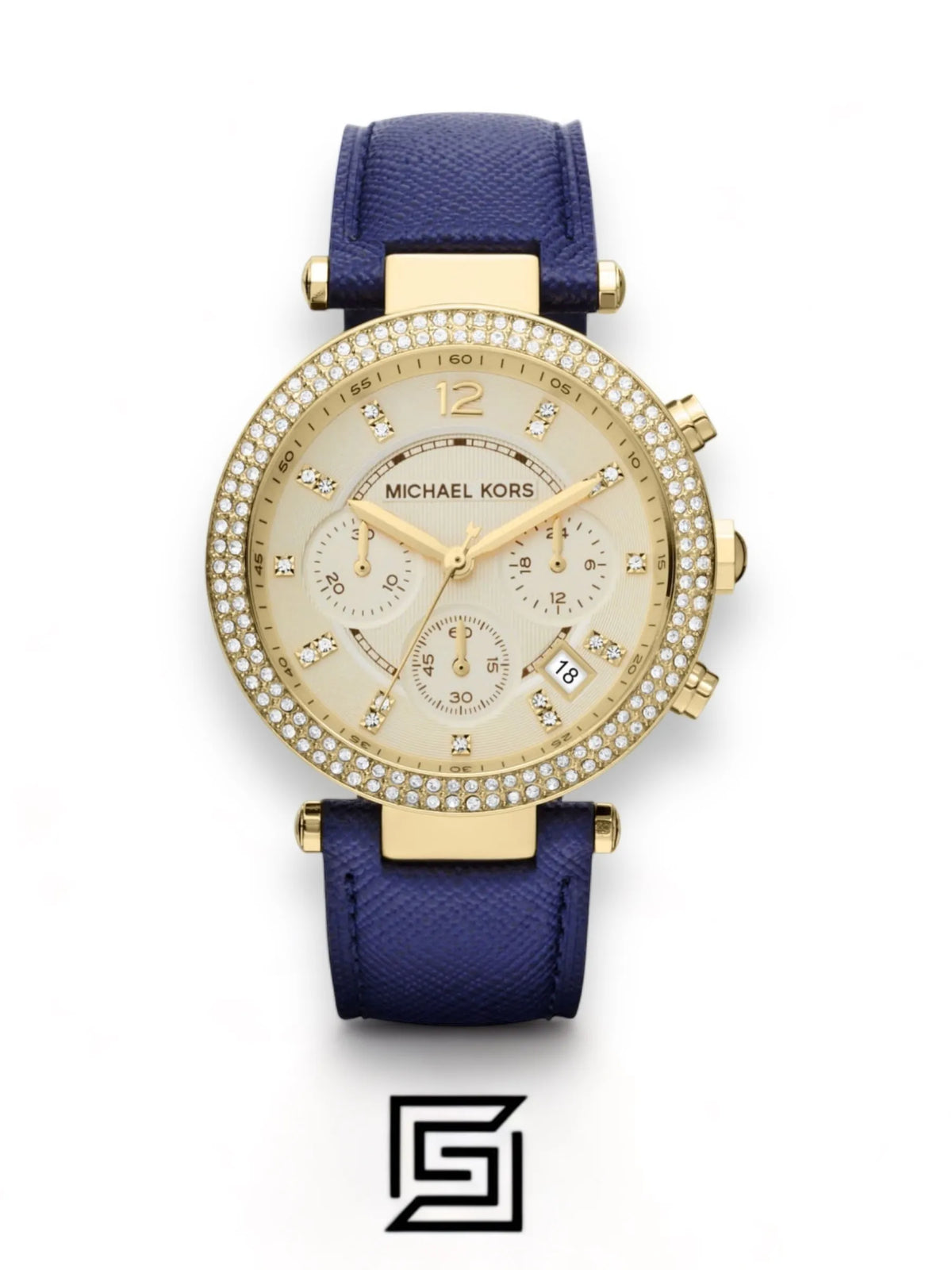 Michael Kors watches Parker Watch for Women - Analog Leather Band - MK2280