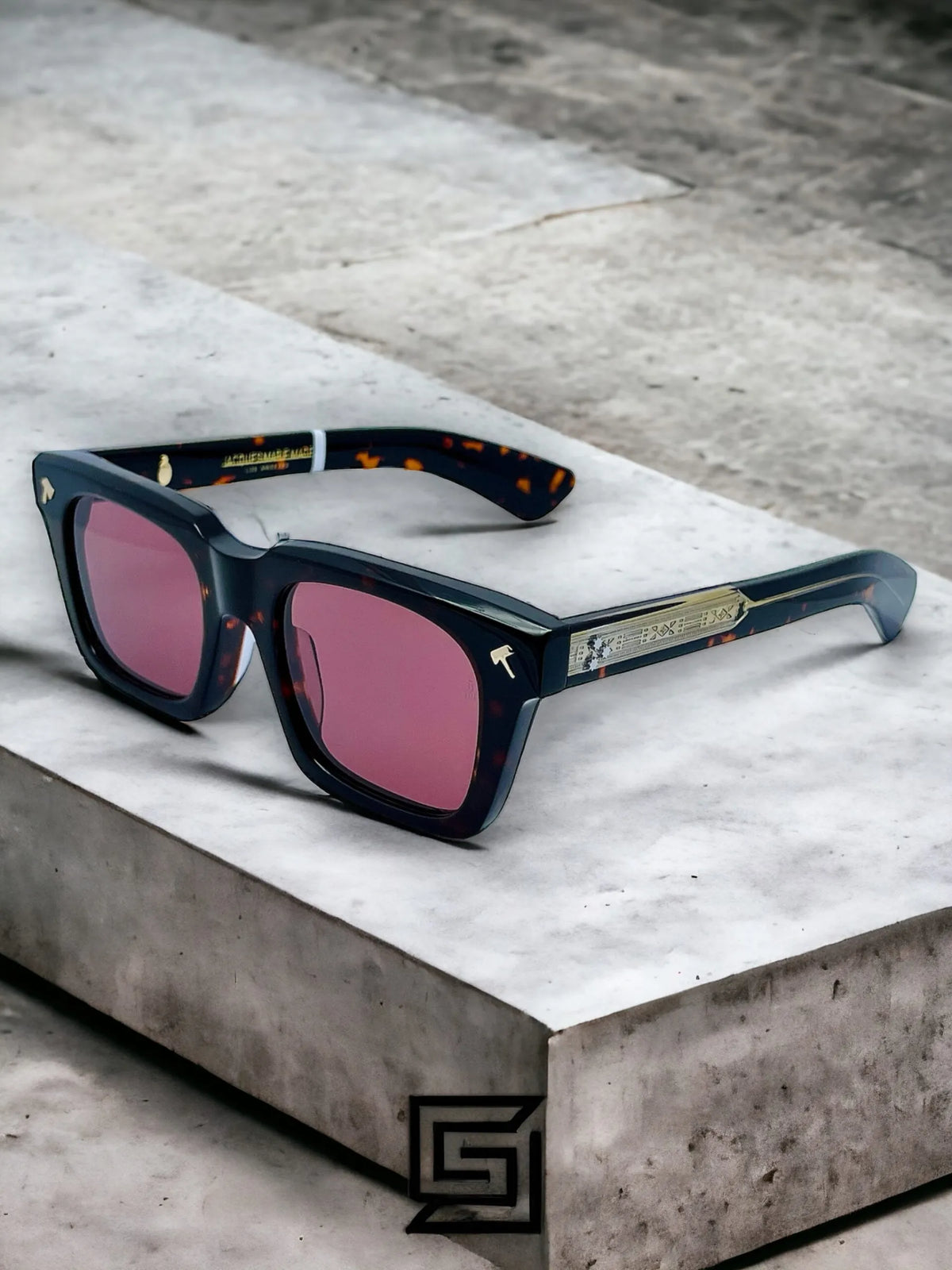 Jacques Marie Mage sunglasses QUENTIN JMMQU 9D/TIGER X RED