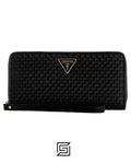 wallets Guess Etel SLG Large Zip Around - Black