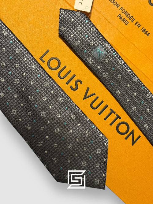 Louis Vuitton - Grey LV Big Pattern With Dots Italian Style