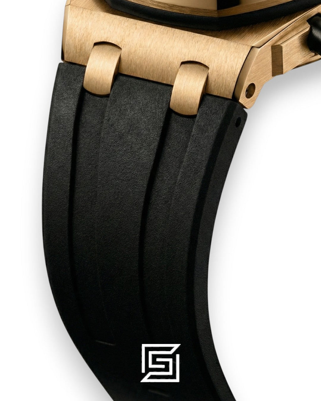 Audemars Piguet Royal Oak Offshore Chronograph – Rose Gold Dial – Rubber Strap – Japanese Quartz