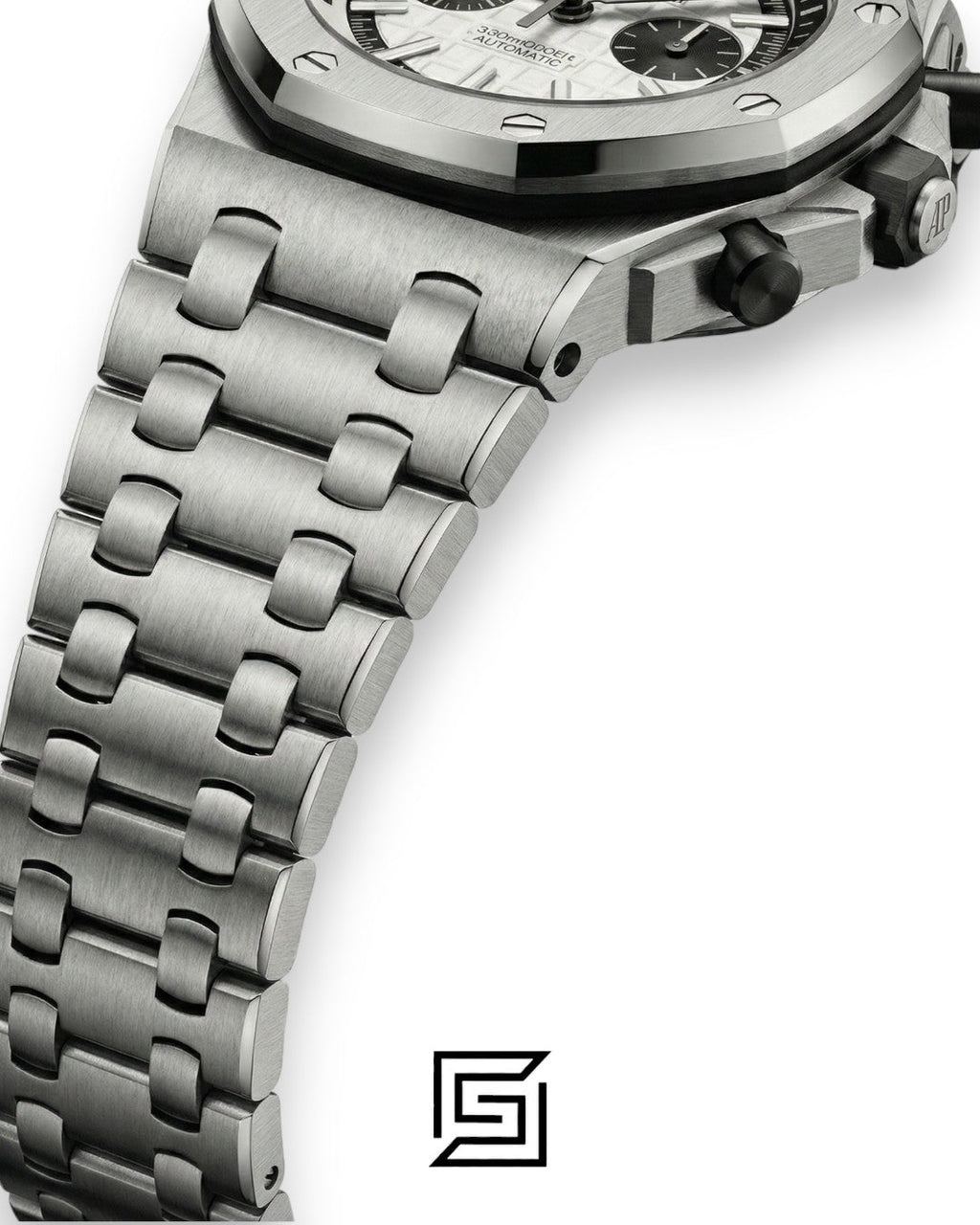 ROYAL OAK OFFSHORE j03168 2 COUNTERS-M/SILVER - BLUE
