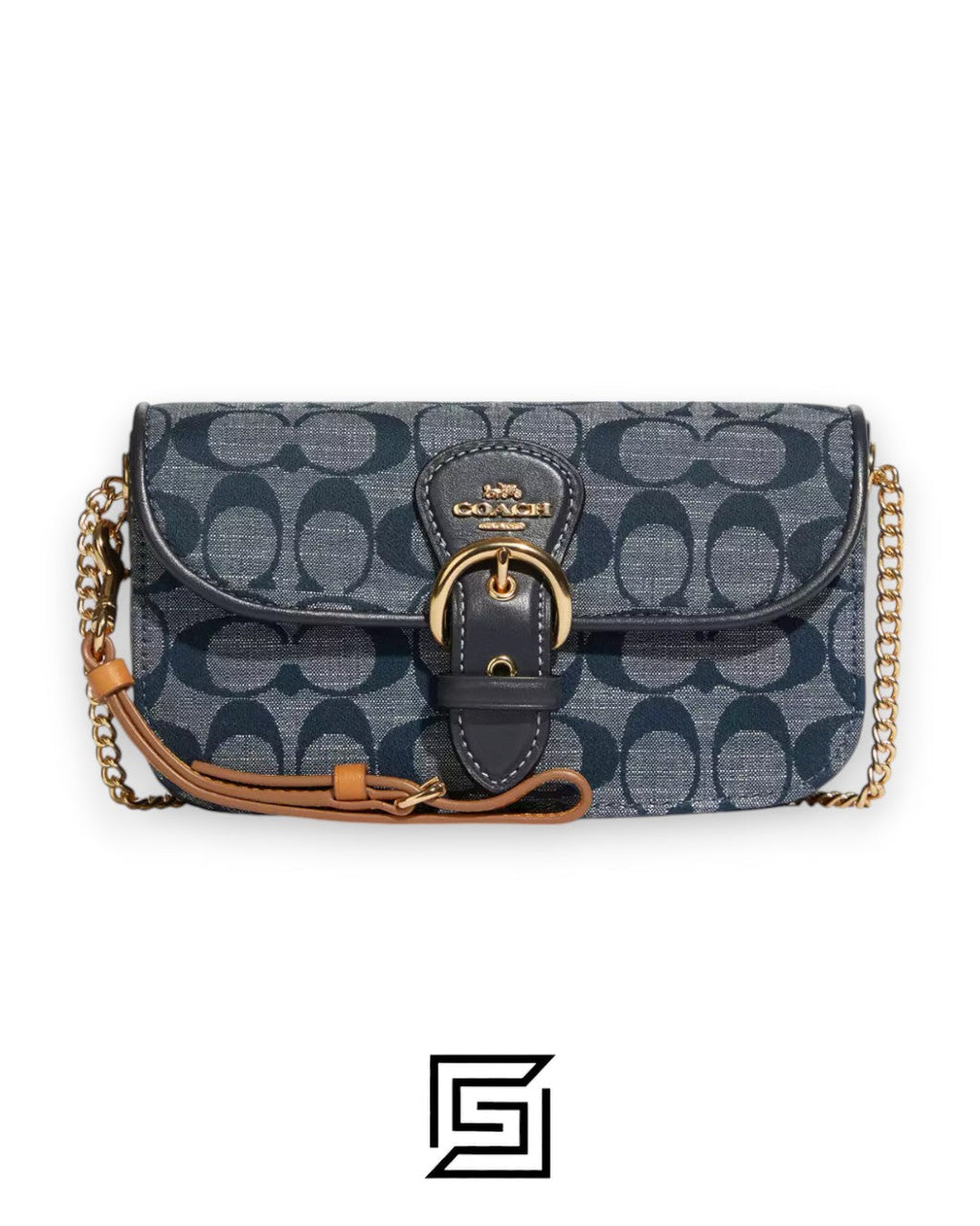 Kleo Crossbody In Signature Chambray C8304