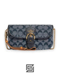 Kleo Crossbody In Signature Chambray C8304