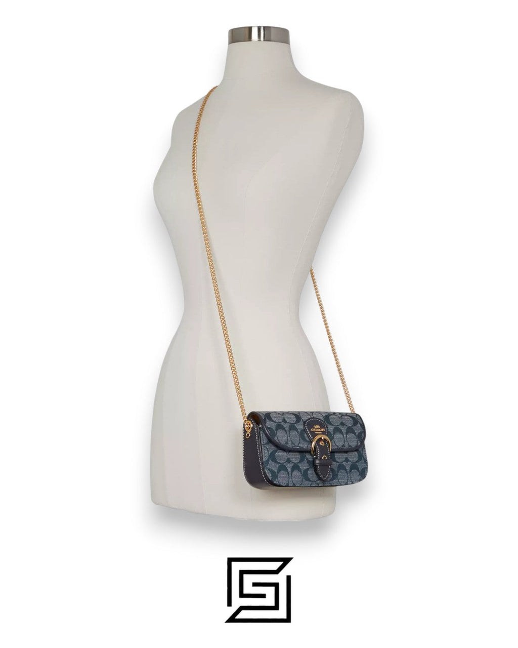 Kleo Crossbody In Signature Chambray C8304