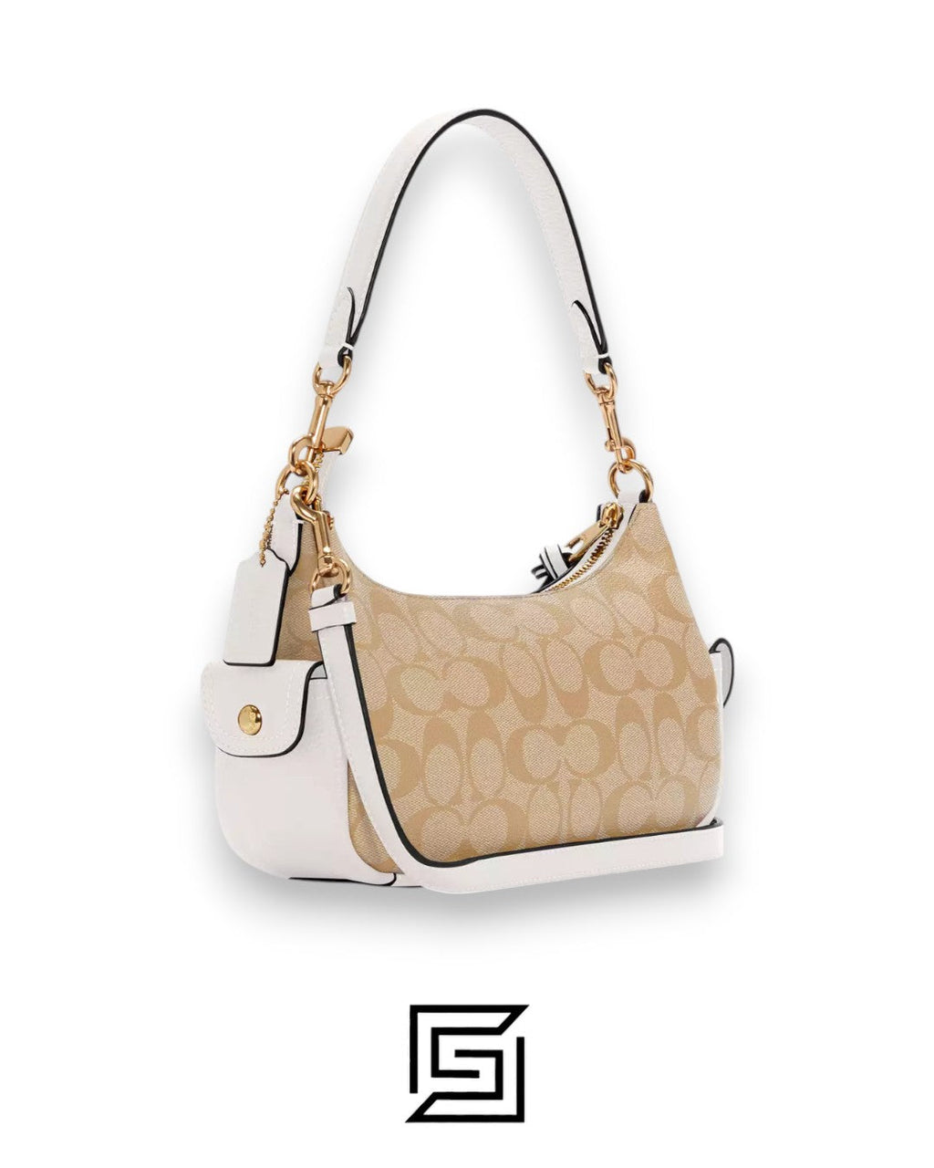 Pennie Shoulder Bag 25 In Signature Canvas C7223