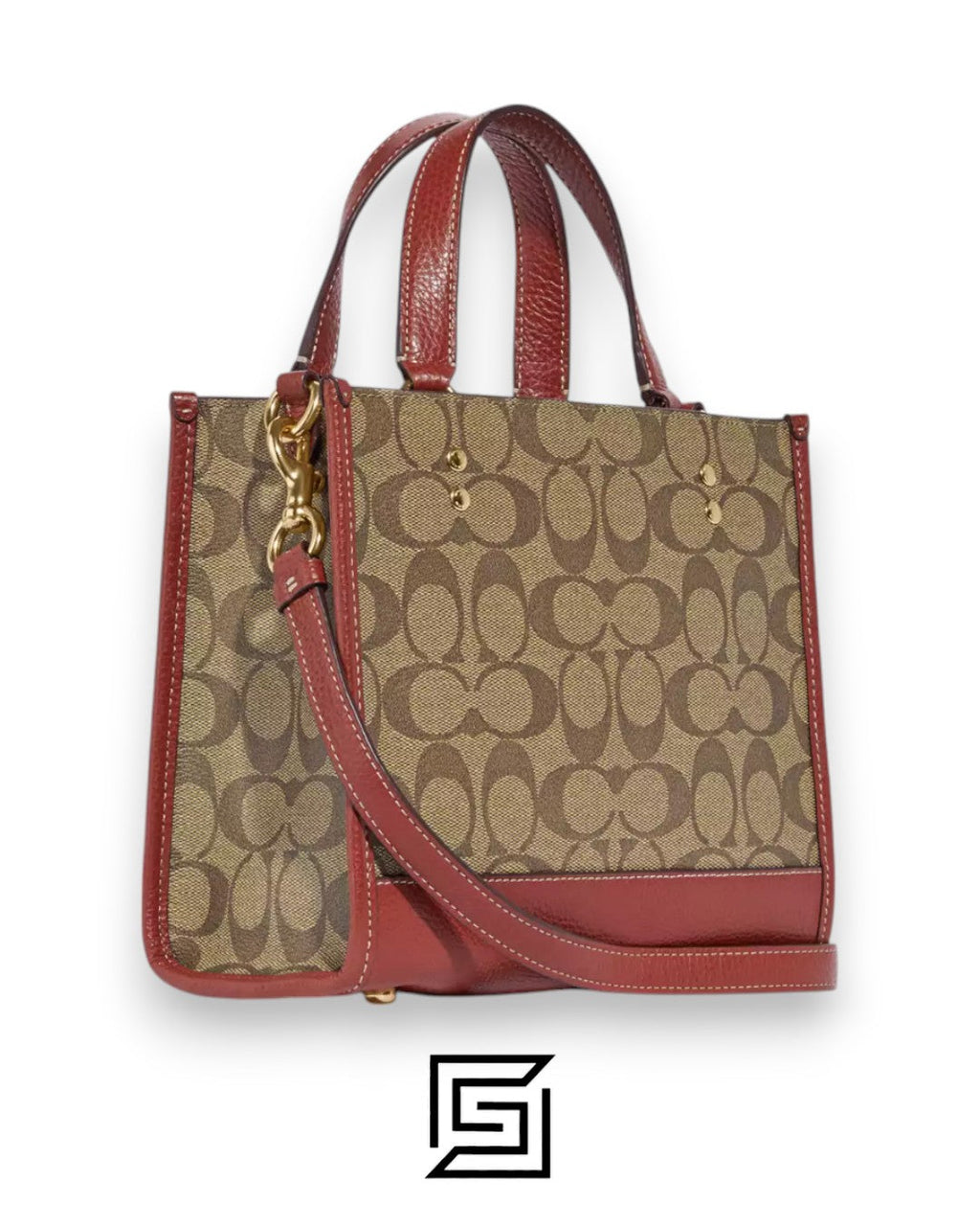 Coach X Peanuts Dempsey Tote Bag 22 In Signature Canvas With Patches CE851