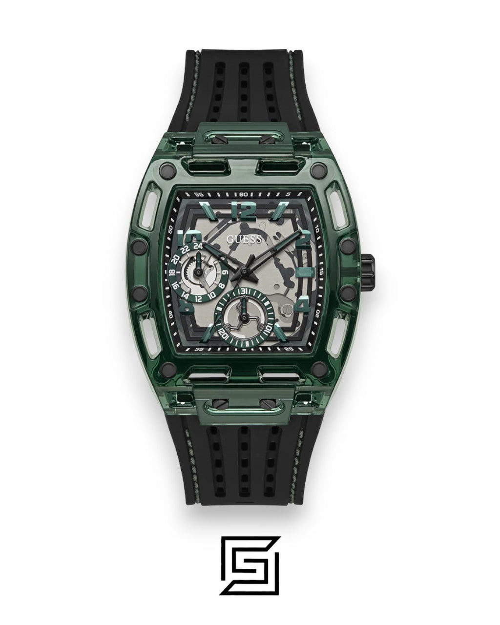 GUESS MEN GREEN TONE Analog Watch -GW0499G7