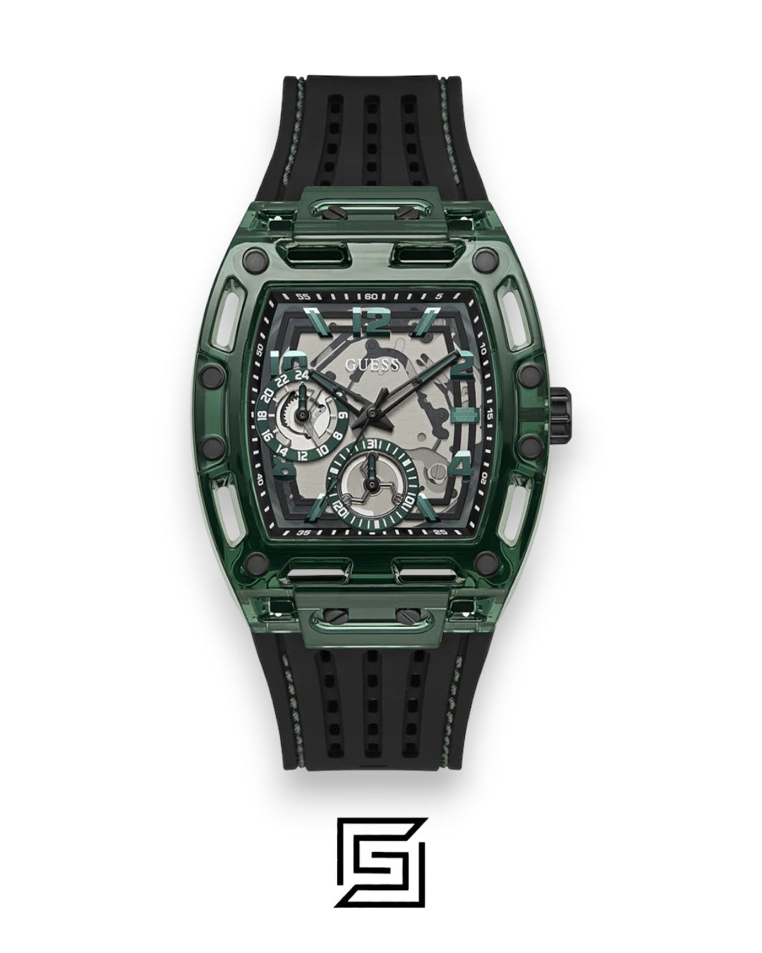 GUESS MEN GREEN TONE Analog Watch -GW0499G7
