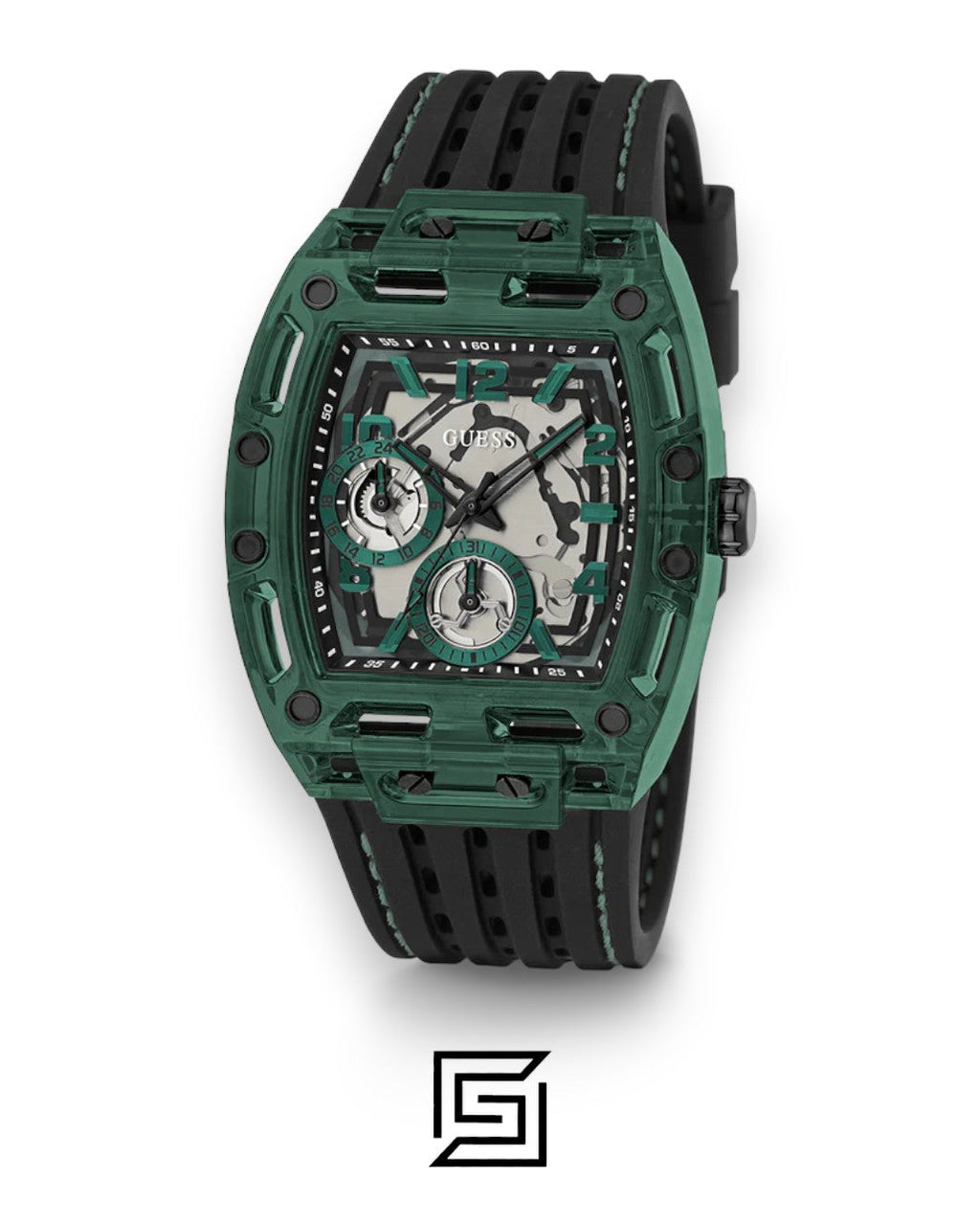 GUESS MEN GREEN TONE Analog Watch -GW0499G7