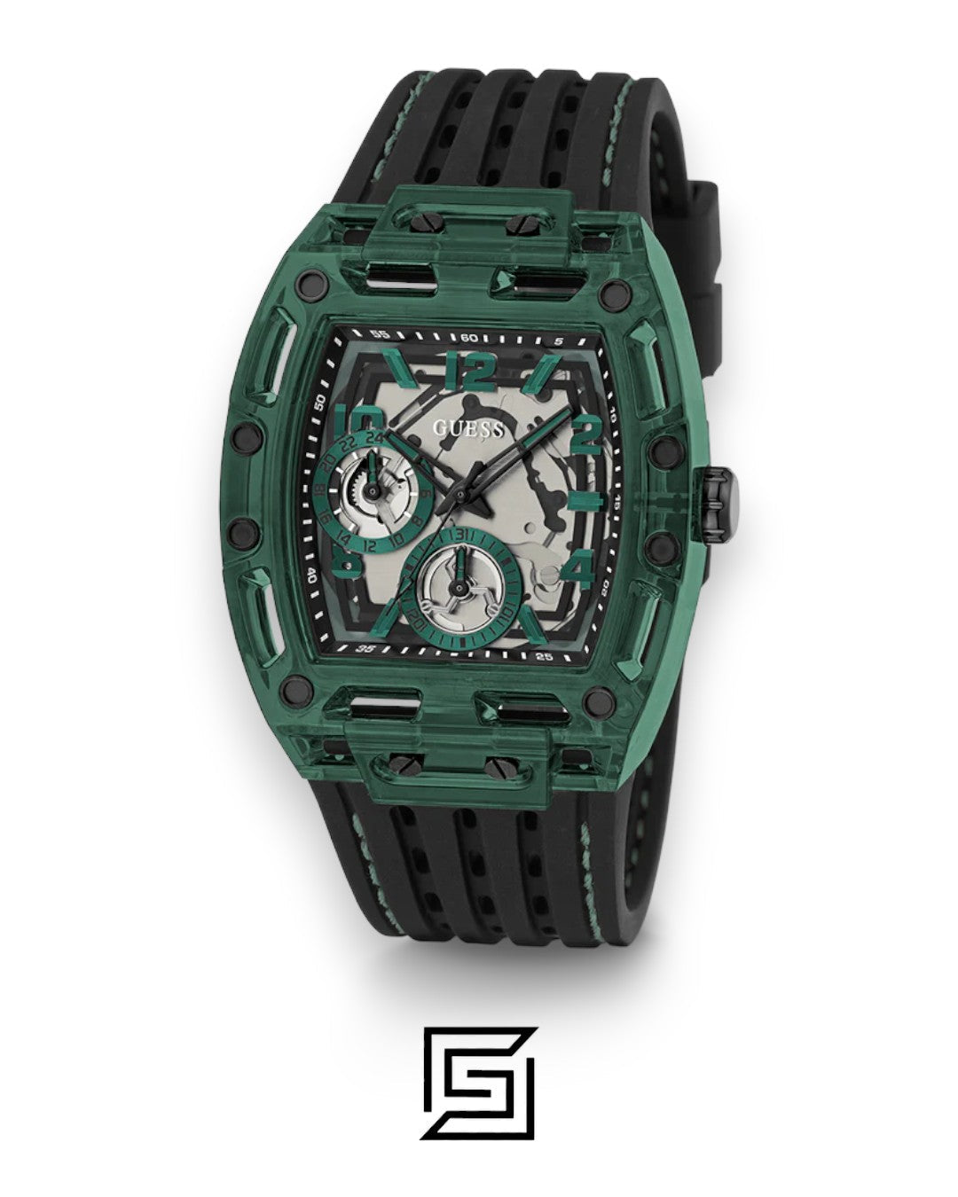 GUESS MEN GREEN TONE Analog Watch -GW0499G7