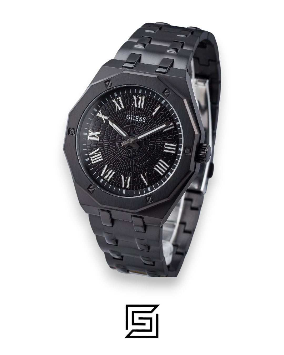 GUESS MEN BLACK Tone Analog Watch - GW0575G3