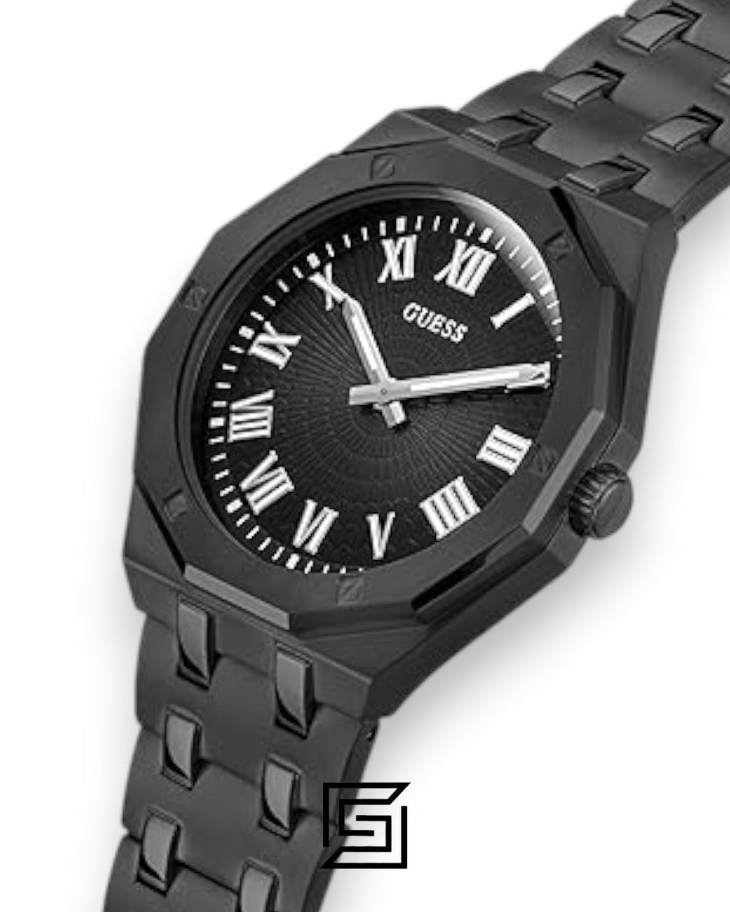 GUESS MEN BLACK Tone Analog Watch - GW0575G3