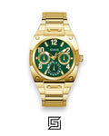 GUESS MEN GOLD Tone Analog WATCH GW0624G2