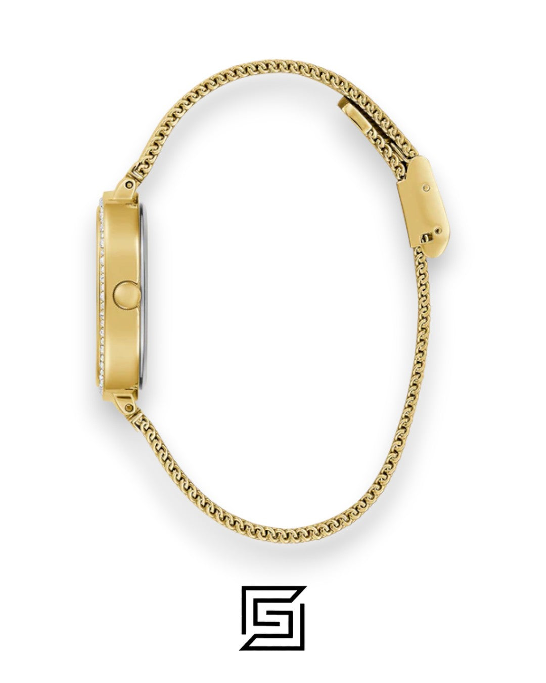 GUESS Ladies GOLD Tone Analog Watch GW0354L5