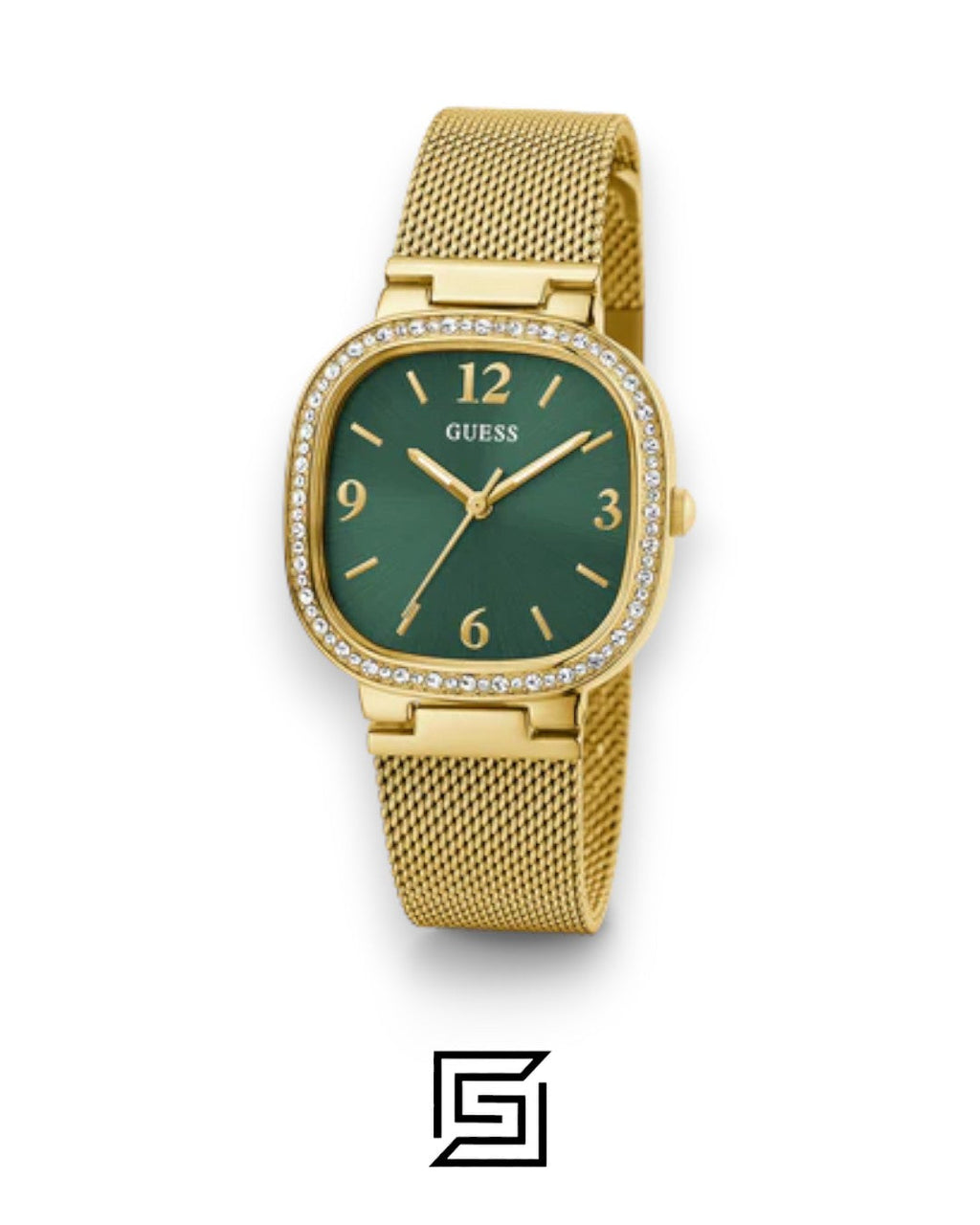 GUESS Ladies GOLD Tone Analog Watch GW0354L5