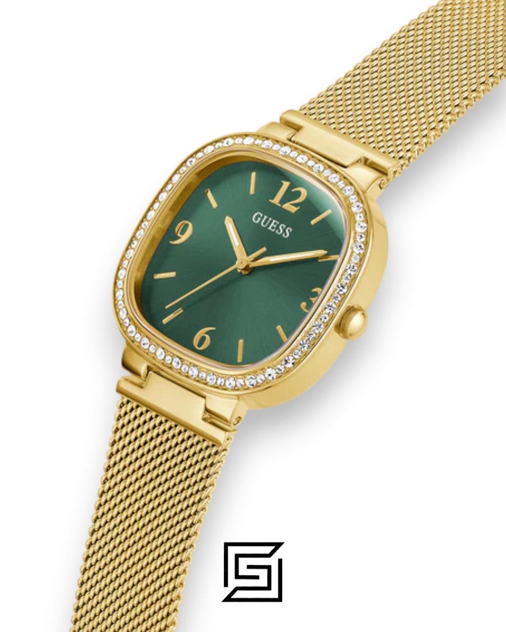 GUESS Ladies GOLD Tone Analog Watch GW0354L5