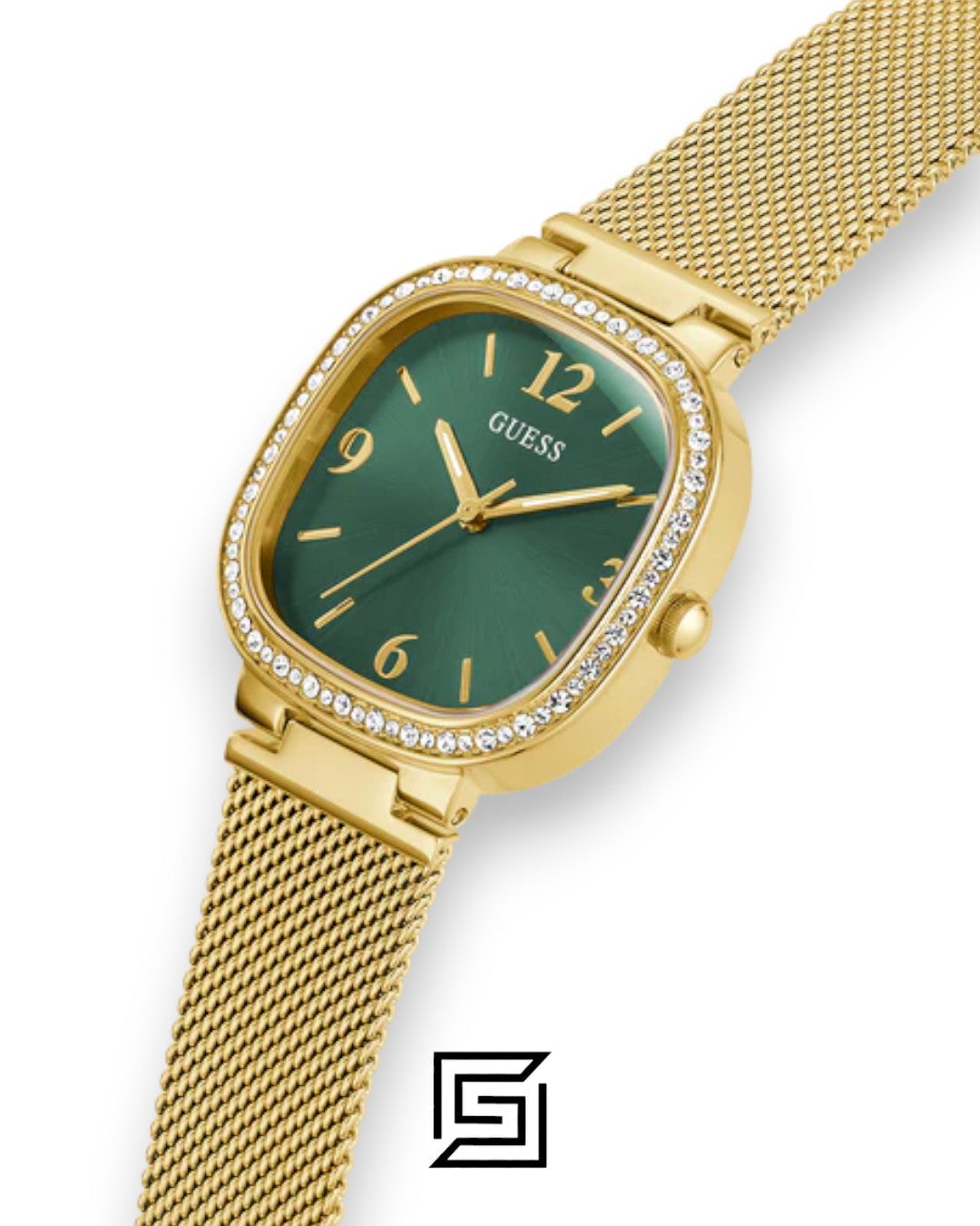 GUESS Ladies GOLD Tone Analog Watch GW0354L5