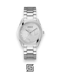 GUESS Ladies SILVER Tone Analog Watch GW0606L1