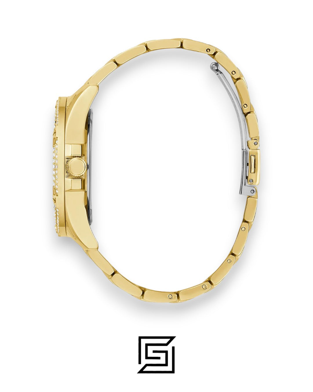 GUESS Ladies Gold Tone Analog Watch GW0464L2