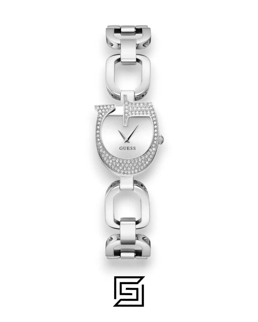GUESS Ladies SILVER Tone Analog Watch GW0683L1