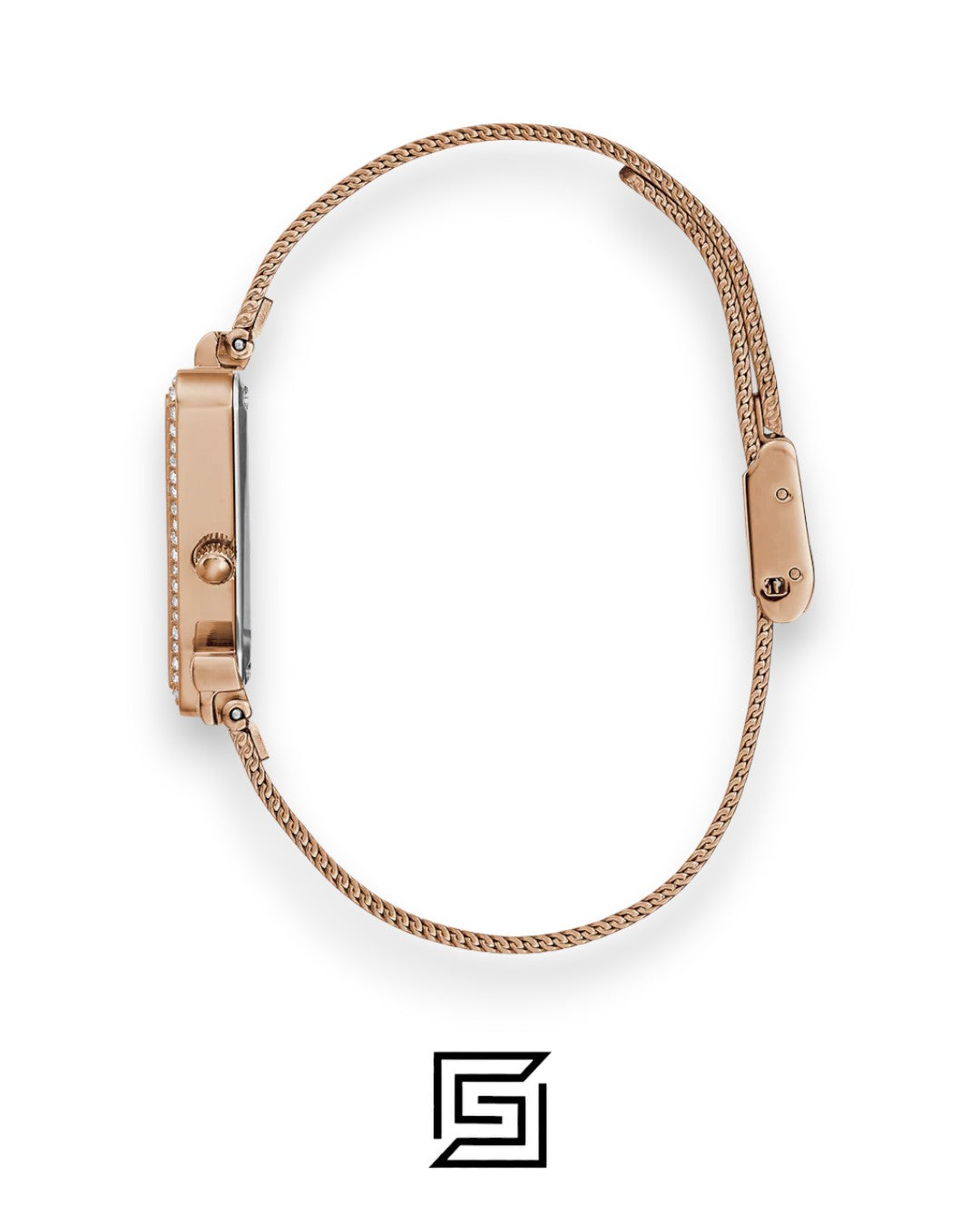 GUESS Ladies ROSE GOLD Tone Analog Watch GW0508L3