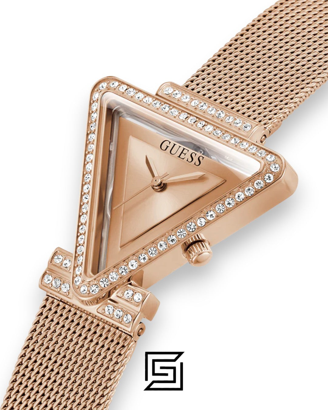 GUESS Ladies ROSE GOLD Tone Analog Watch GW0508L3