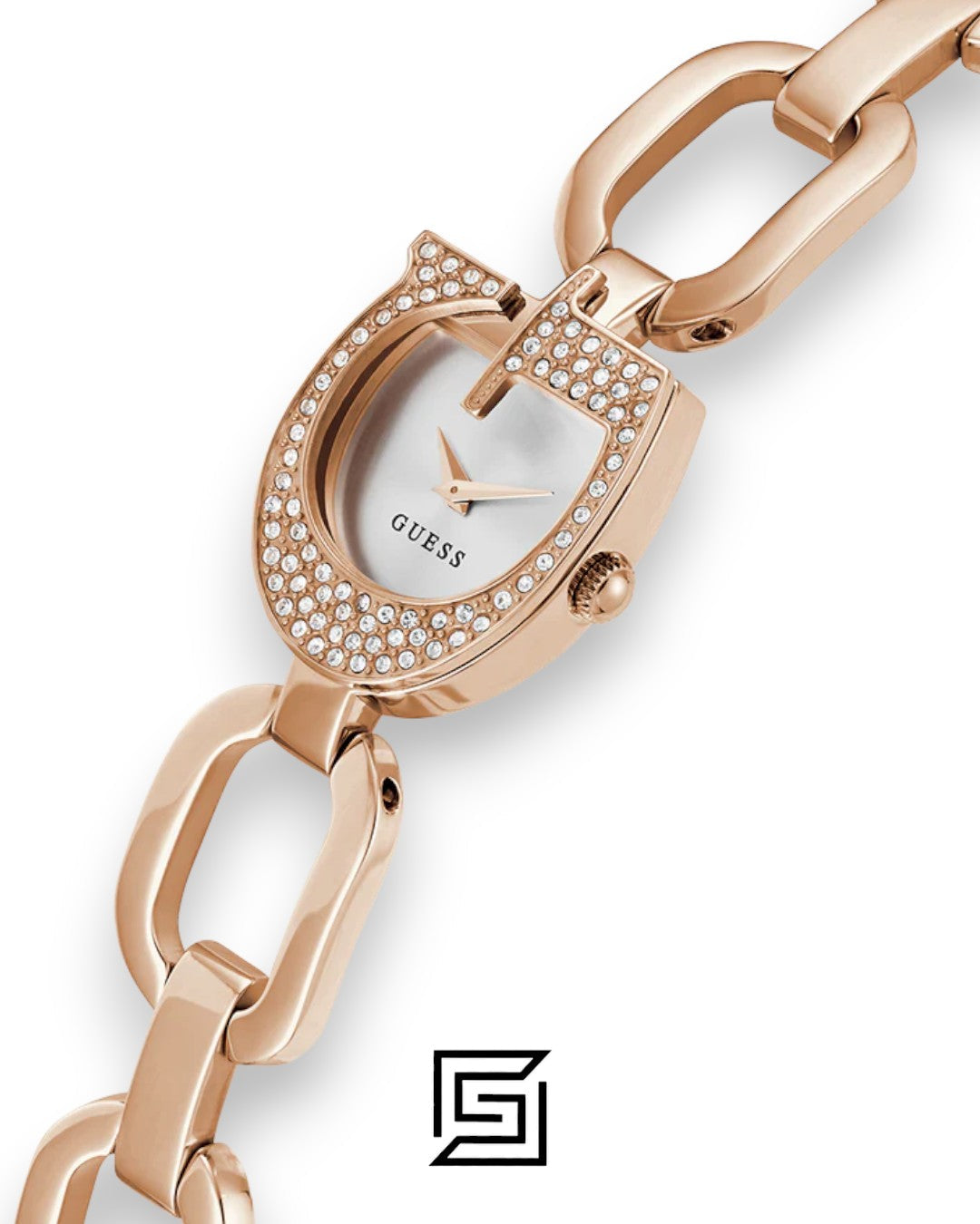 GUESS Ladies ROSE GOLD Tone Analog GW0683L3
