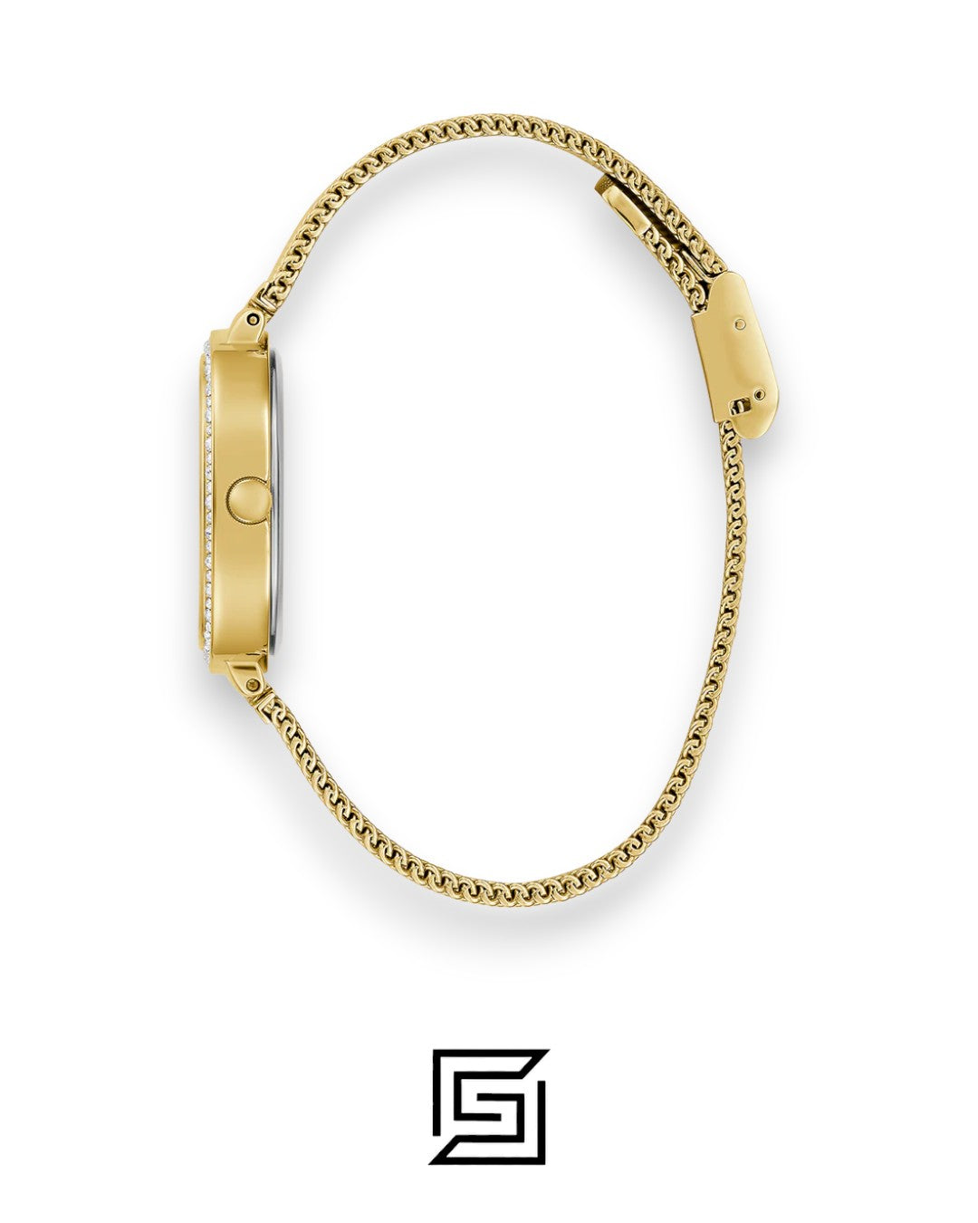 GUESS Ladies Gold Tone Analog Watch - GW0354L4