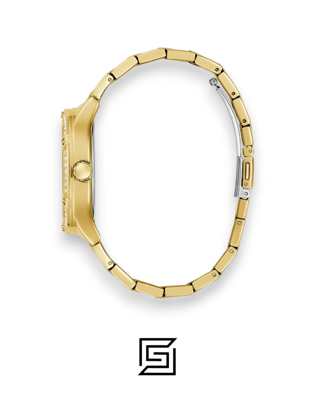 GUESS Ladies Gold Tone Analog Watch GW0558L2