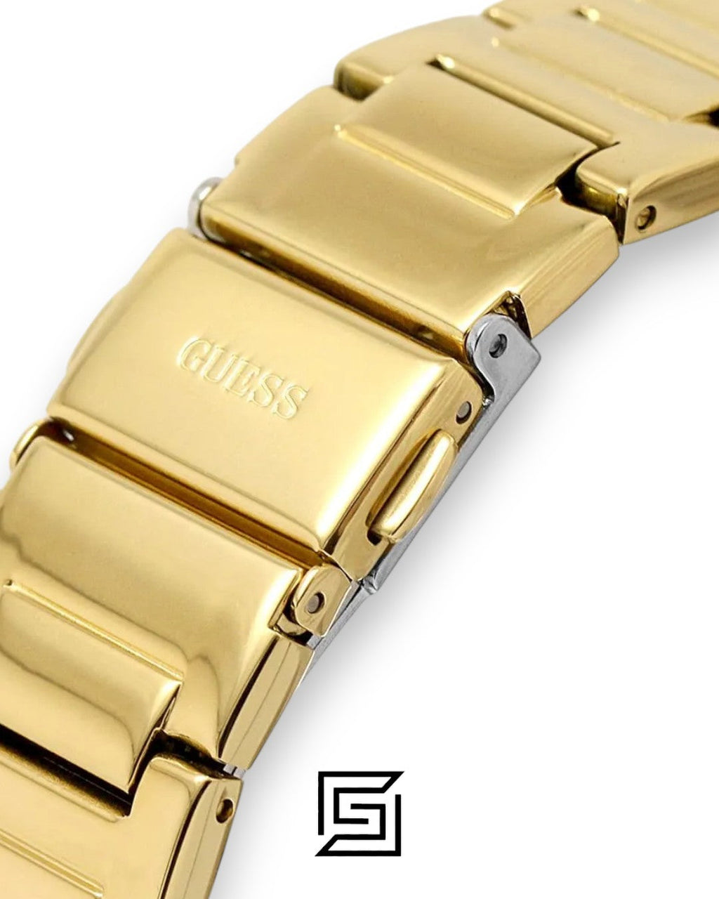 GUESS Ladies Gold Tone Analog Watch GW0558L2