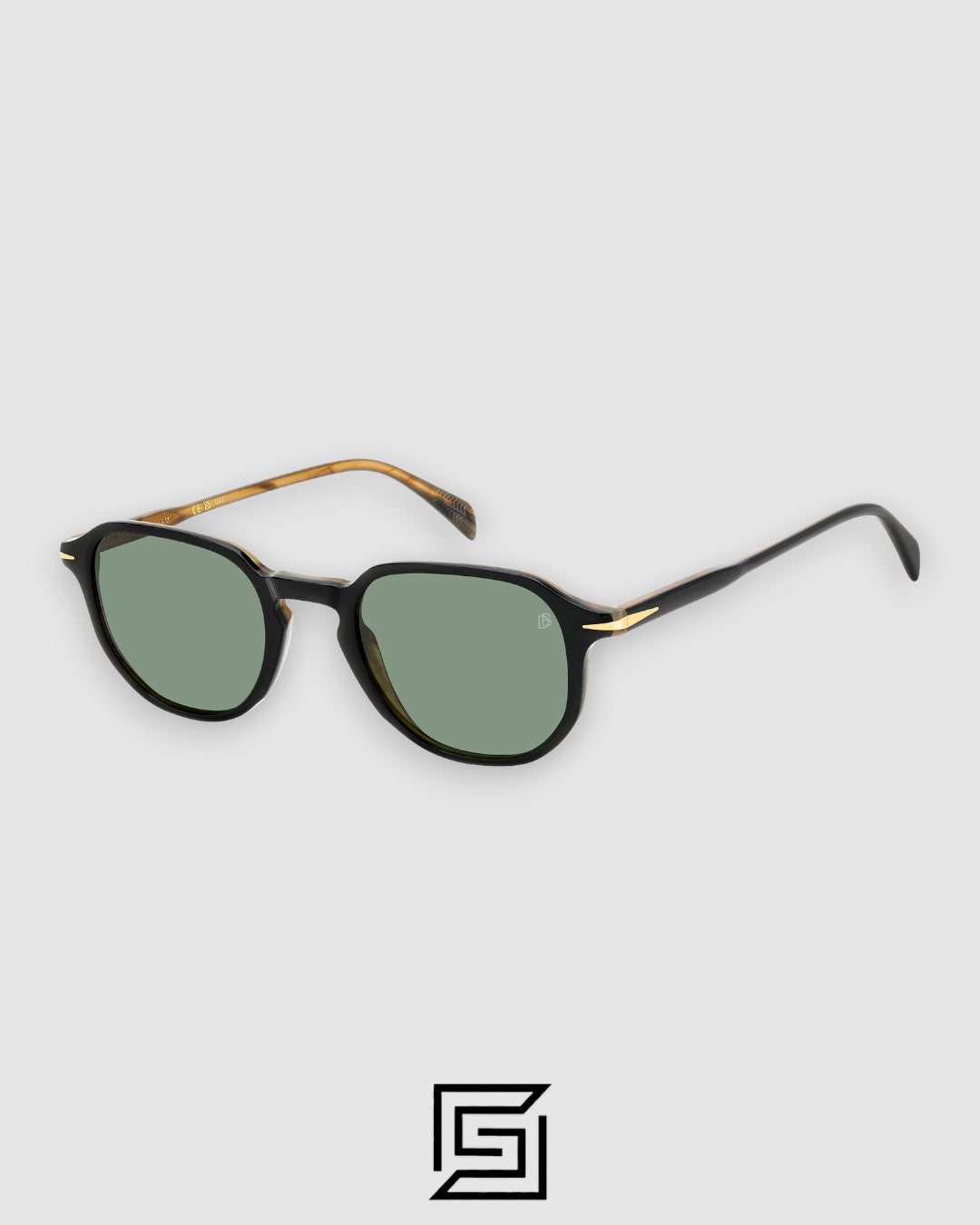 David Beckham DB1140 Sunglasses Men - BLACK_GREEN