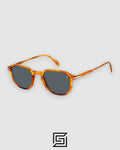 David Beckham DB1140 Sunglasses Men - transparent-brown