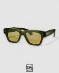 Jacques Marie Mage sunglasses FELLINI JMM - TRANSPERENT -OLIVE