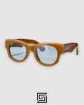 Jacques Marie Mage sunglasses TRUCKEE JMM - MUSTARD-LIGHT BLUE