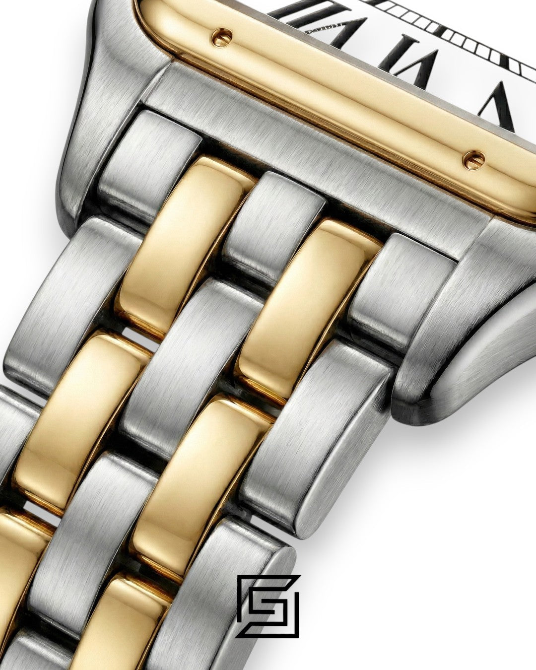 Cartier Santos Two-Tone White Dial – Japanese Automatic Movement (25mm)